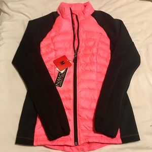 New With Tags Women’s Pink Athletic Jacket Medium